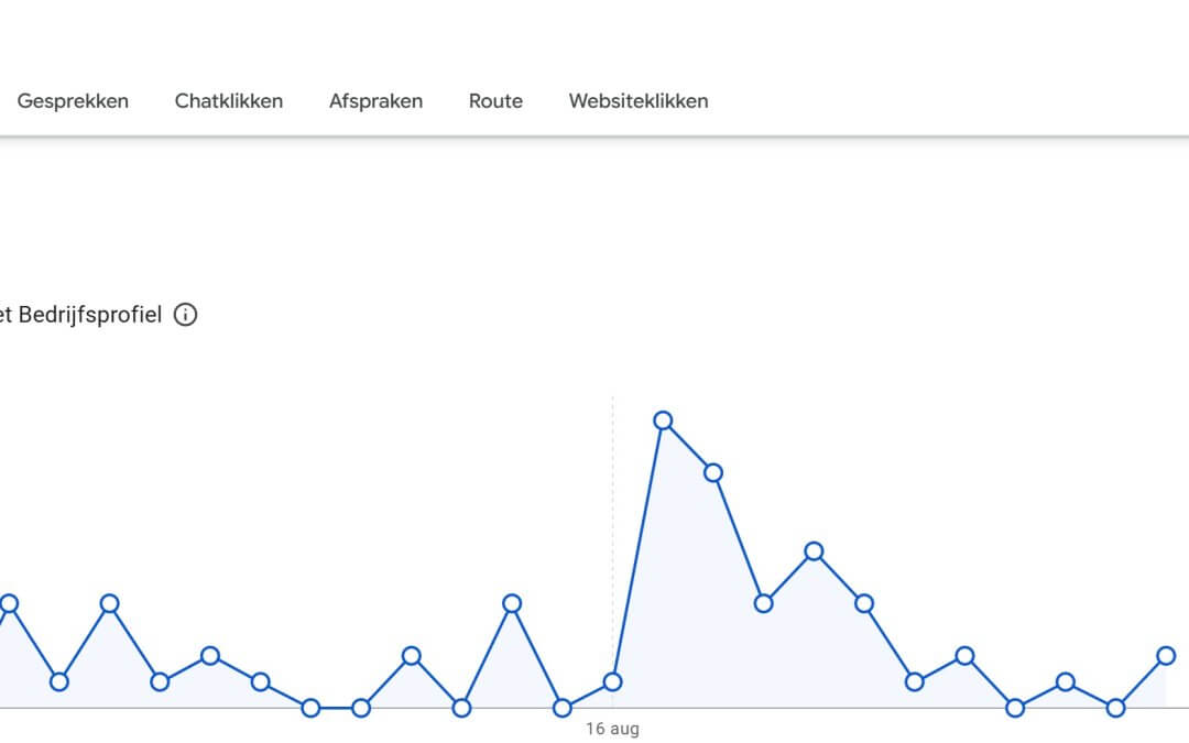 foto wat levert een Google Bedrijfsprofiel op