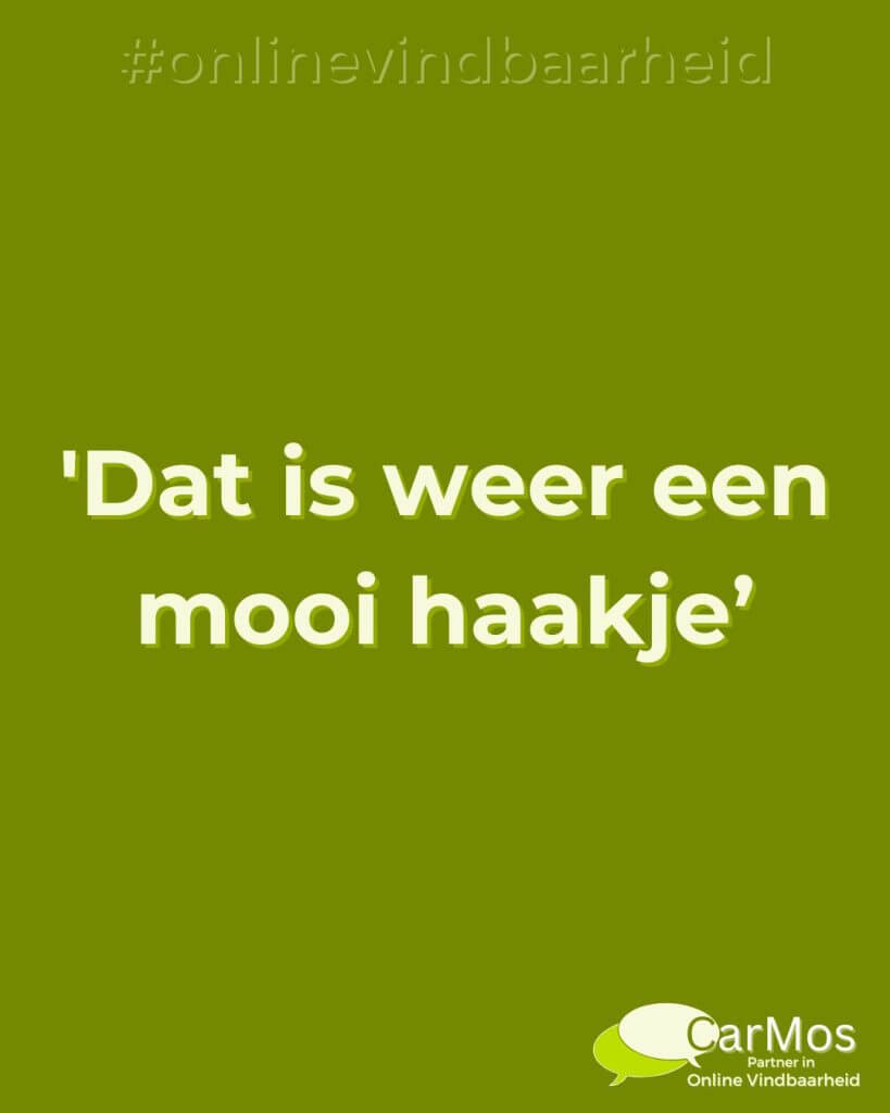 mooi haakje