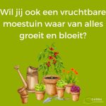 Wil je ook een vruchtbare moestuin?